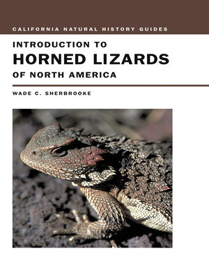 cover image of Introduction to Horned Lizards of North America